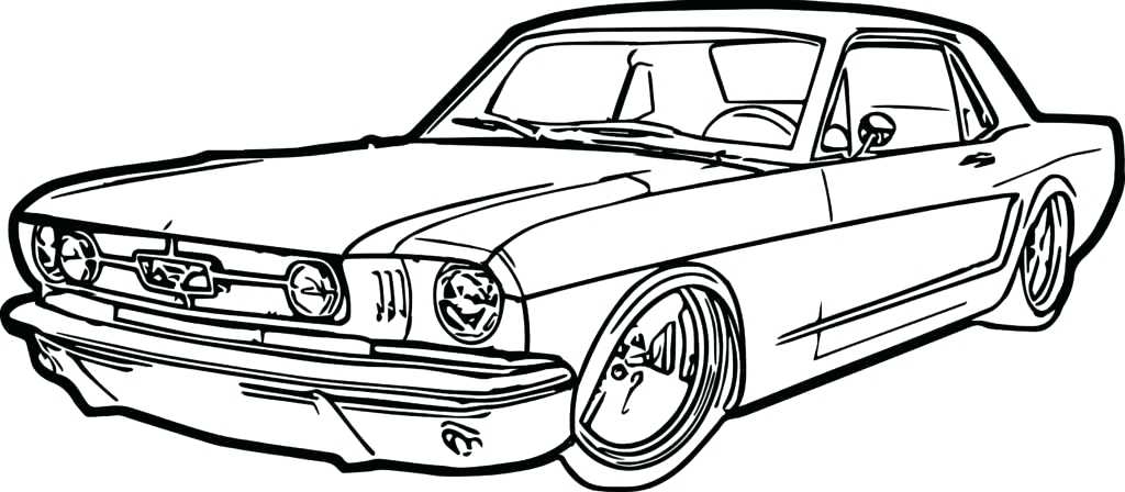 1024x448 Ford Coloring Pages Old Truck