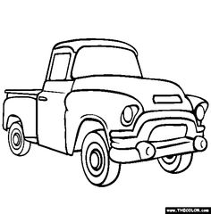 236x240 Old Ford Trucks Clipart