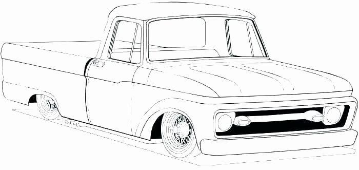 700x331 Beautiful Ford Truck Coloring Pages