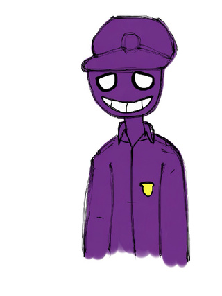320x427 An Old Picture Of Purple Guy From Fnaf I Know I'm Uploading A Lot