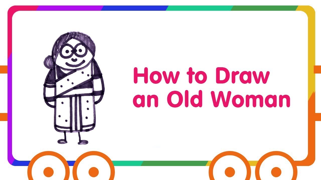 1280x720 How To Draw An Old Woman