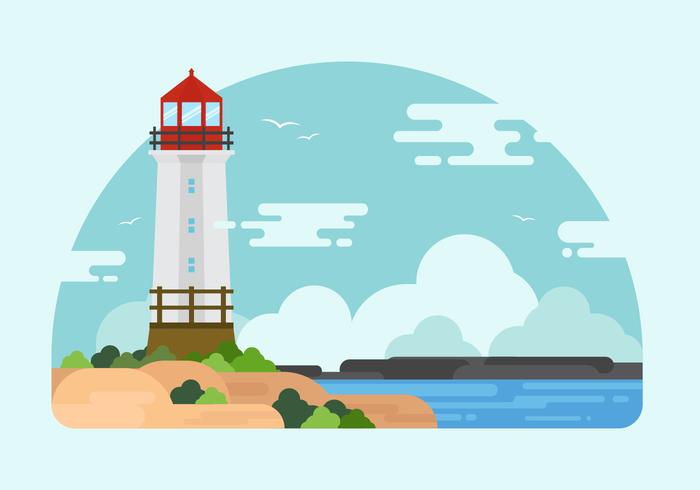 700x490 Lighthouse Free Vector Art