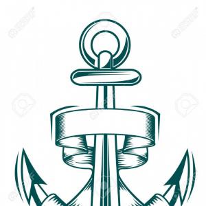 300x300 Marine Retro Vintage Logo Anchor Lighthouse Soidergi