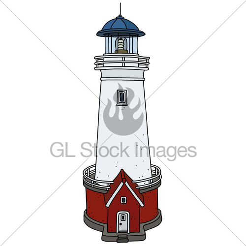 500x500 The Old Stone Lighthouse Gl Stock Images