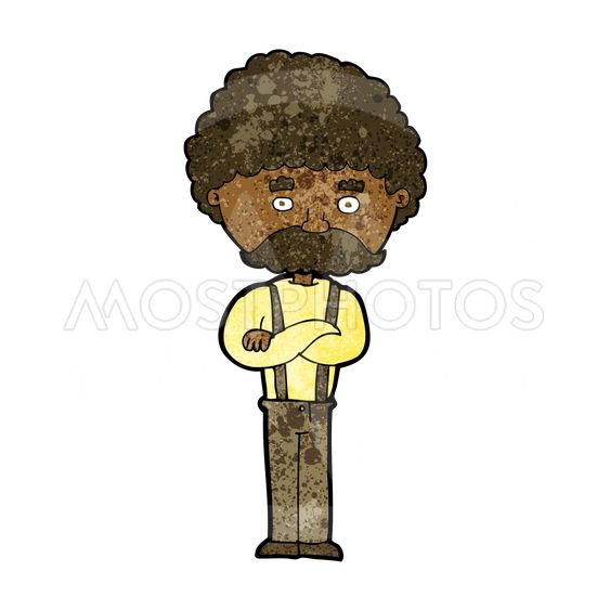 563x563 Cartoon Old Man