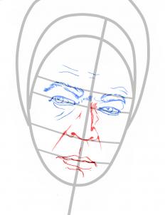 232x302 how to draw old man, pawn stars, richard harrison, step