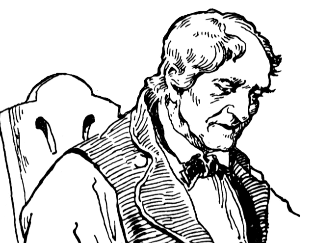 640x495 Old Man Face Clipart Black And White