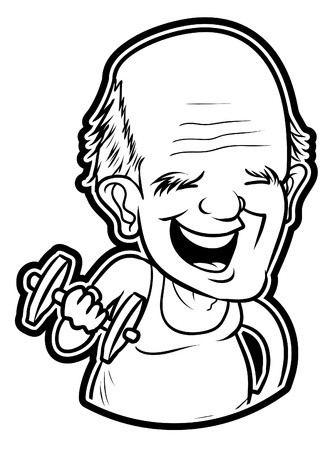 335x450 Old Man Royalty Free