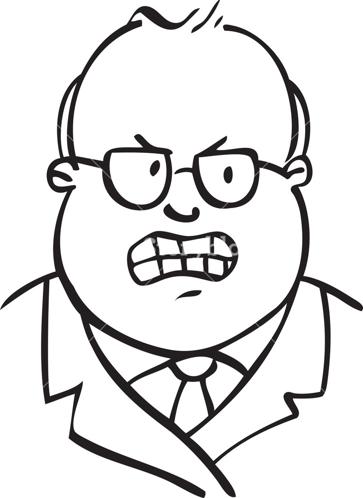 728x1000 Portrait Of An Angry Old Man With Spectacles Royalty Free Stock