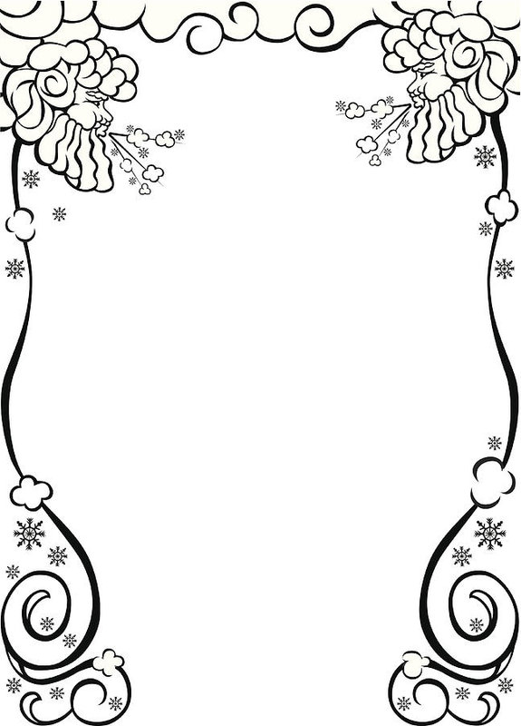 575x800 Old Man Winter Frame Art Print