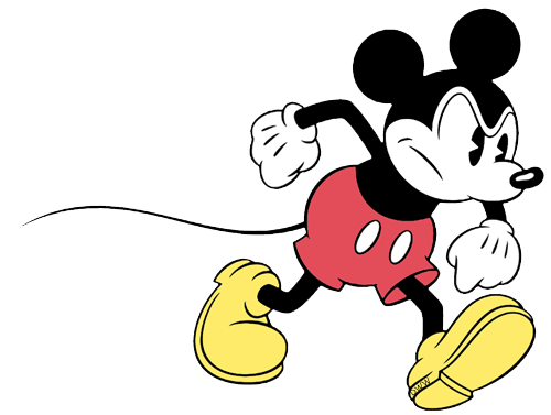 500x377 How To Draw Classic Mickey Mouse
