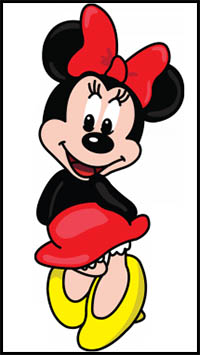 200x355 Huge Collection Of 'mickey Mouse And Minnie Mouse Drawing