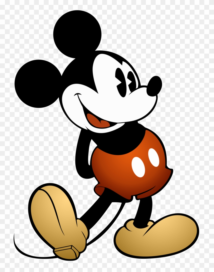880x1117 Classic Mickey Mouse Clipart