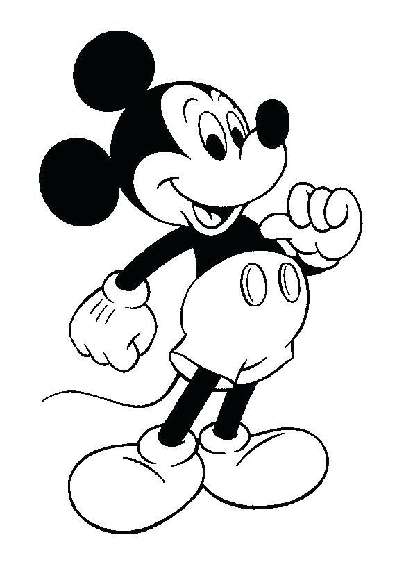595x842 Disney Mickey Mouse Drawing M How To Draw Mickey Mouse And Minnie