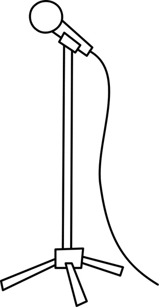 311x600 Microphone Free Vector In Open Office Drawing