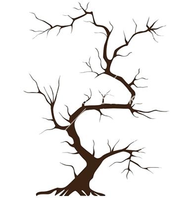 380x400 Tree Drawing Without Leaves Kabartrend Club