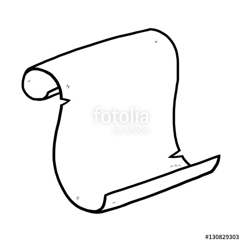 500x500 Old Paper Cartoon Vector And Illustration, Black And White, Hand