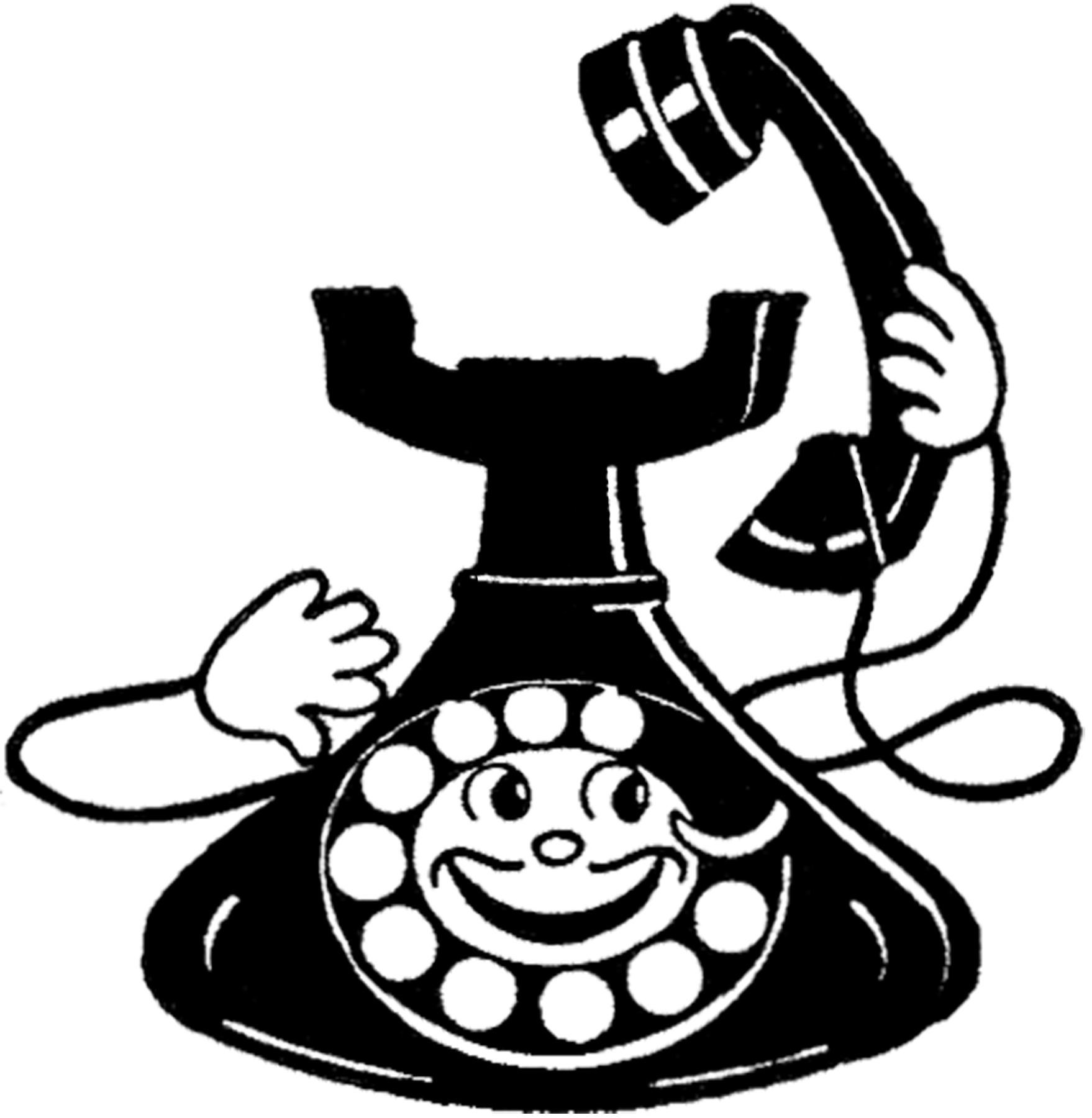 1758x1800 Vintage Telephone Images!
