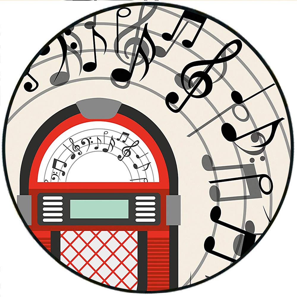 1000x1000 Short Plush Carpet Matjukebox Cartoon Antique Old