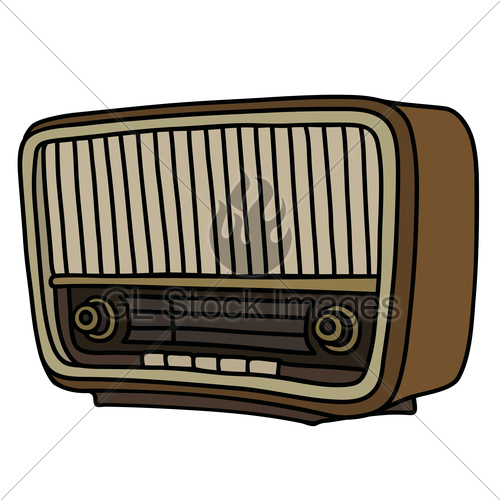 500x500 The Old Radio Gl Stock Images