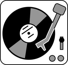 Old Record Player Drawing | Free download on ClipArtMag