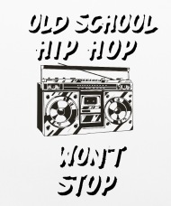 190x228 Boombox Old School Hip Hop Won't Stop Rap