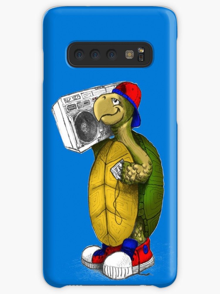 750x1000 Hip Hop Boombox Turtle Cases Skins For Samsung Galaxy