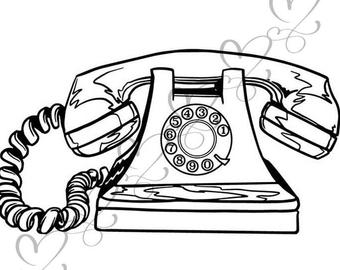 340x270 Old Radio Clipart Etsy