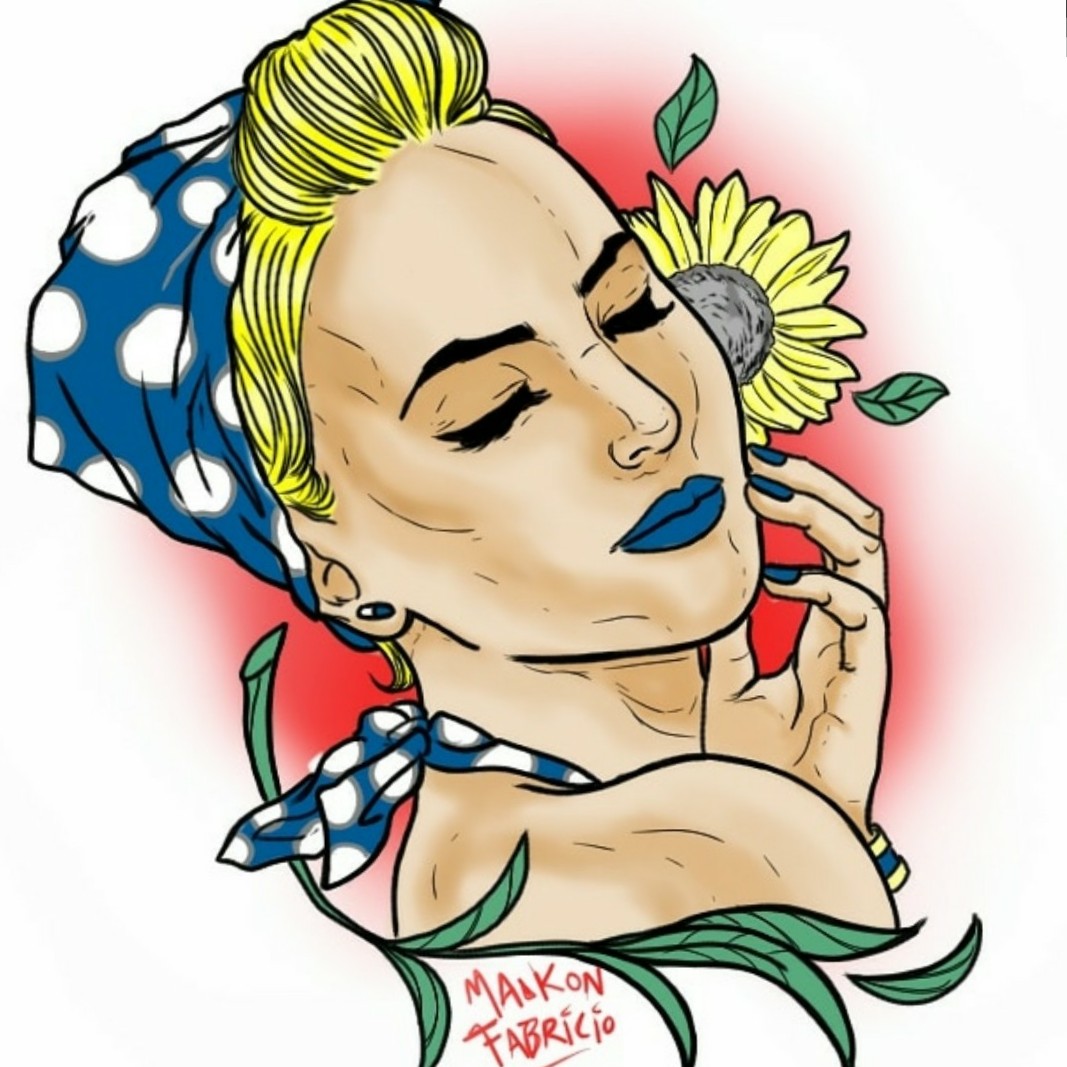 1067x1067 maikon fabricio new draw pinup girl