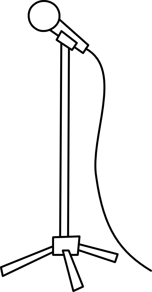 512x985 Microphone Old Fashioned Mic Clipart Clipartix