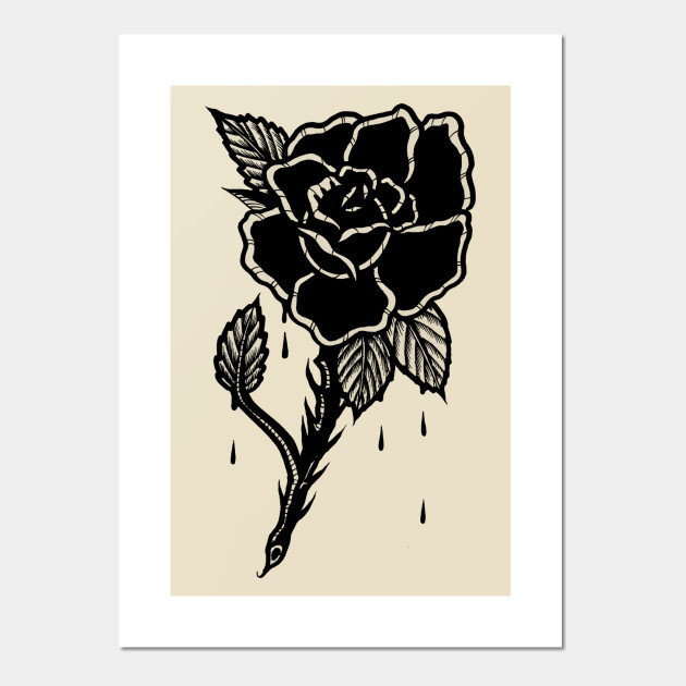 630x630 Old Is Cool Black Rose