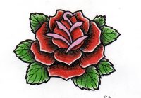 200x140 old school rose tattoo sketch aspen nyc wallpaper