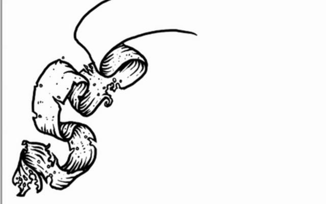 640x401 draw an old world style tattered scroll from scratch adobe