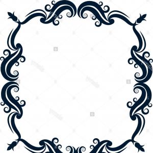 300x300 Old Paper Scroll Banner Vector Drawing Studiogrfx