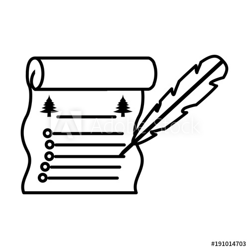 500x500 Old Paper Scroll Icon