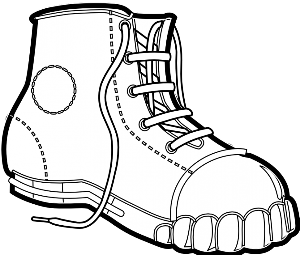 970x825 Collection Of Free Drawing Shoes Boot Download On Ui Ex