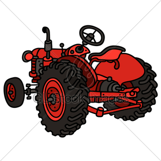 325x325 Old Tractor Gl Stock Images