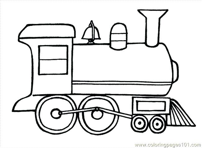 650x476 Steam Locomotive Coloring Pages Old Trains Train