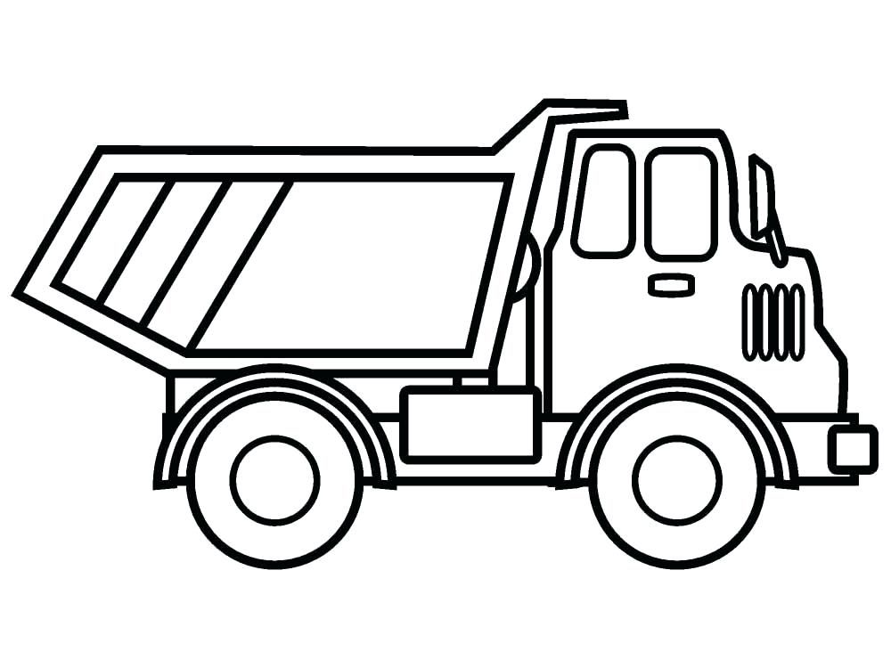 1000x750 Excellent Truck Color Pages Old Trucks Coloring Pages Garbage