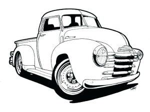 300x225 Best Ideas Of Classic Cars Drawing