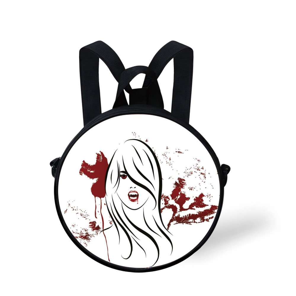 1000x1000 Iprint Toddler Preschool Backpack,landscape,old Green