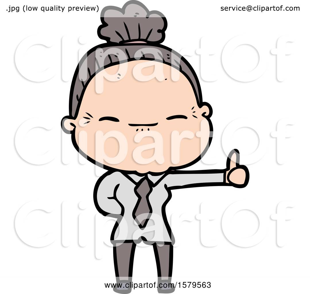 1080x1024 Cartoon Peaceful Old Woman