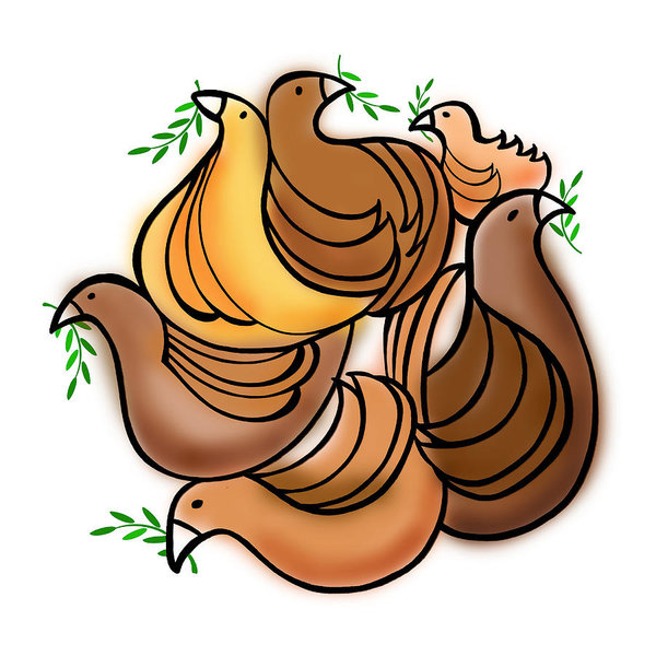 600x600 Olive Branch Drawings Fine Art America