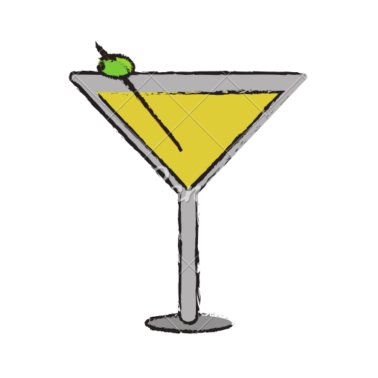 550x550 Cocktail Drawing Olive Huge Freebie! Download For Powerpoint