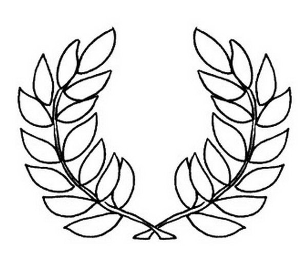 600x540 Olive Tree Coloring