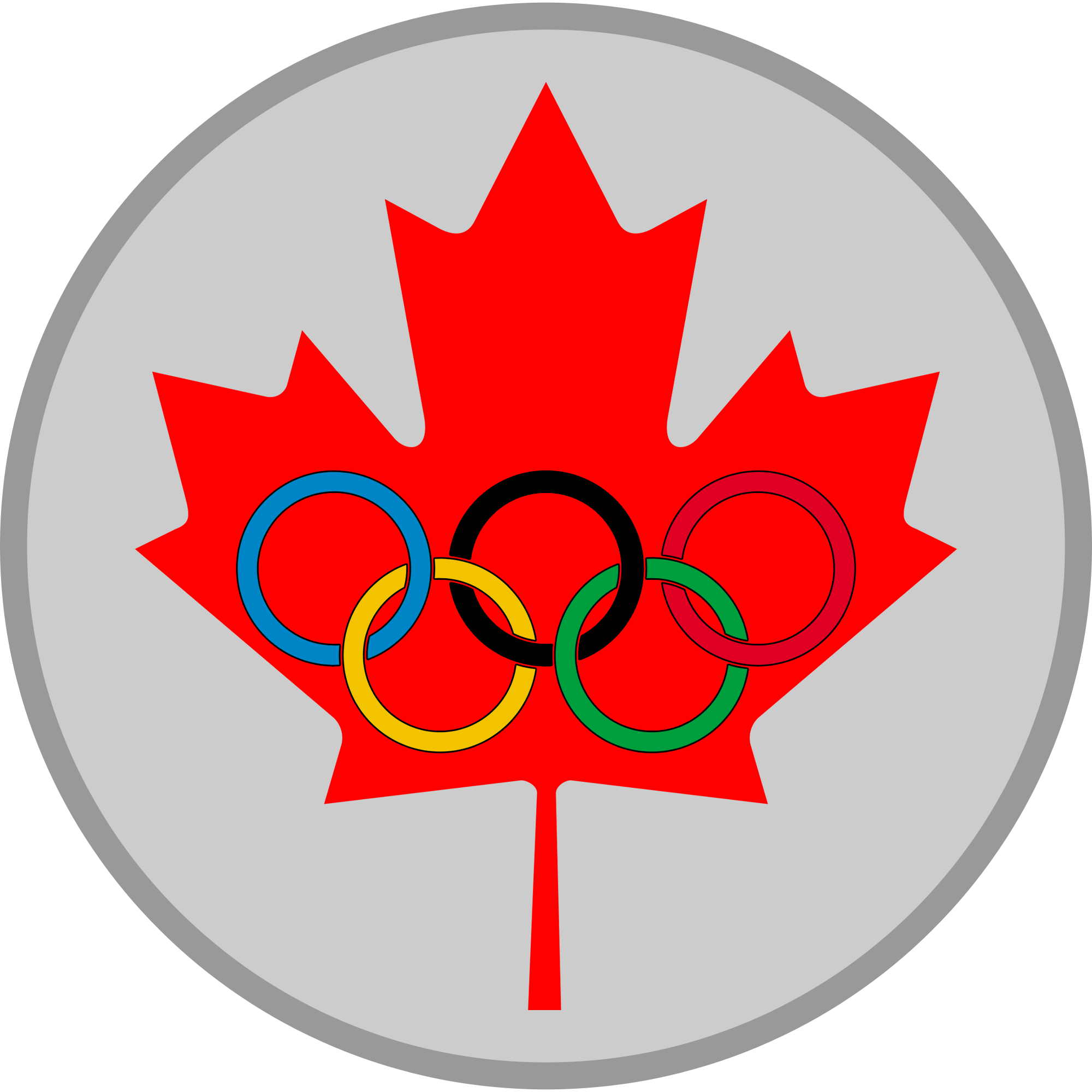 2000x2000 Filemaple Leaf Olympic Silver Medal