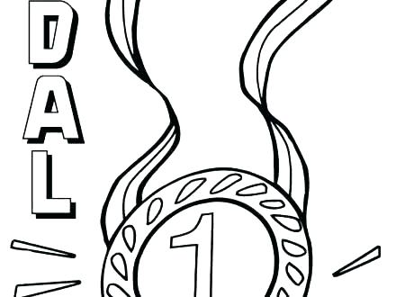 440x330 Olympic Rings Coloring