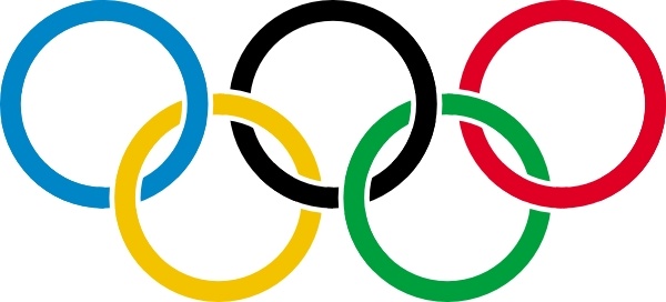 600x272 Olympic Rings Clip Art Free Vector In Open Office Drawing