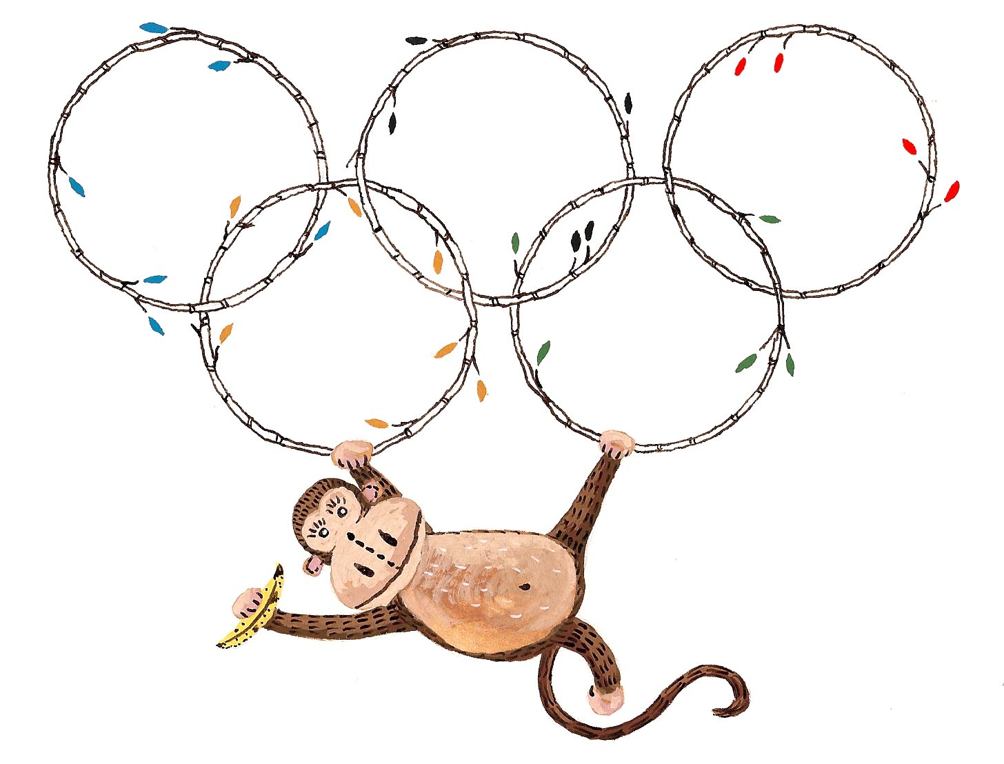 1456x1108 Olympic Rings Drawing Archives
