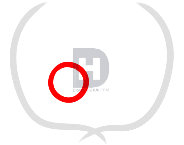 590x465 How To Draw The Olympic Rings, Step